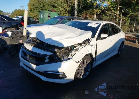 2019 Honda Civic Ex из США, поврежденный, VIN 19XFC1F3XKE003703